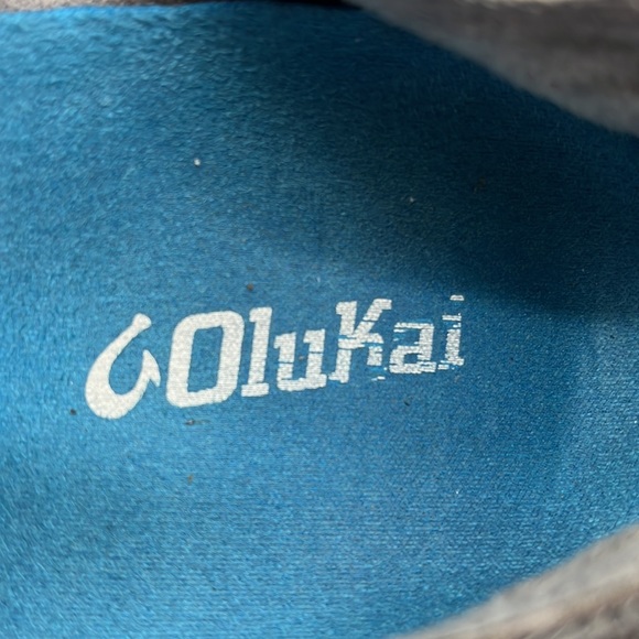 OluKai Nohea Gray Mush Slip On Loafer Size 10.5. MCL2911C - Picture 7 of 8